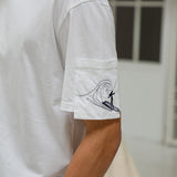 Trendy Pocket T-Shirt Detail White