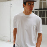 Trendy Pocket T-Shirt Detail White