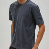 Trendy Pocket T-Shirt Petrol