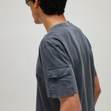 Trendy Pocket T-Shirt Petrol