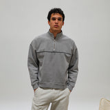 Flow Hoodie Line Light Grey