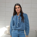 Denim Blouse