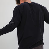 Soft Long Trendy Side Pocket Navy