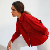 Modern Stripes Shirt Red