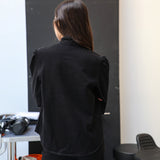 Denim Blouse Black
