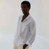 Square Shirt Light Blue