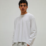 Long Trendy Modern T-Shirt Natural