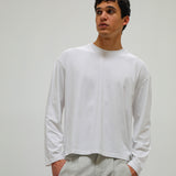 Long Trendy Modern T-Shirt Natural