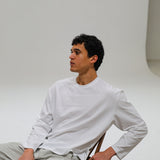 Long Trendy Modern T-Shirt Natural