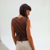 Loop Vest Brown
