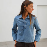 Denim Polo Light Blue
