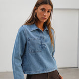 Denim Polo Light Blue