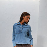 Denim Polo Light Blue