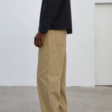 Seams Pocket Comfy Pants Camel