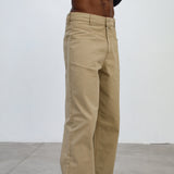 Seams Pocket Comfy Pants Camel