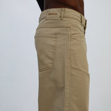 Seams Pocket Comfy Pants Camel