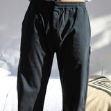 Wide Comfy Pants Dark Navy
