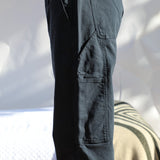 Wide Comfy Pants Dark Navy