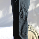 Wide Comfy Pants Dark Navy