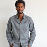 Square Shirt Green & Grey