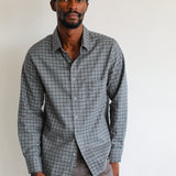 Square Shirt Green & Grey