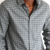 Square Shirt Green & Grey