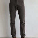 Button Comfy Pants Dark Grey