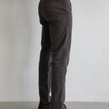 Button Comfy Pants Dark Grey