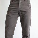 Button Comfy Pants Dark Grey