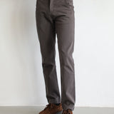 Button Comfy Pants Dark Grey