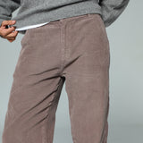 Corduroy Modern Comfy Pants Taupe