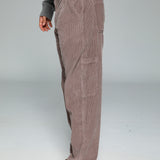 Corduroy Modern Comfy Pants Taupe