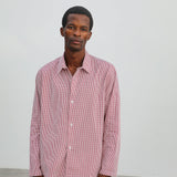 Square Modern Shirt Red & White