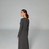 Stripes Dress Black & Grey