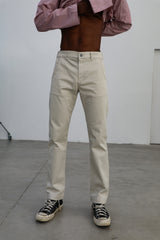 Button Comfy Pants Natural