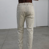 Button Comfy Pants Natural