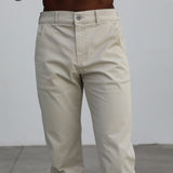 Button Comfy Pants Natural