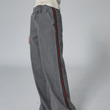 Denim Pants Stripe Detail