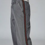 Denim Pants Stripe Detail