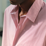 Square Modern Shirt Red & White
