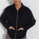 Corduroy Flow Jacket Dark Navy