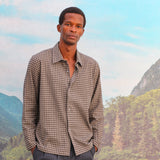 LIMITED EDITION - Square Modern Shirt Grey & Yellow