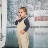 Ramsitos Corduroy Romper Beige