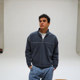 Flow Hoodie Line Dark Navy