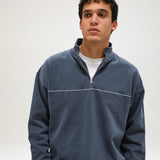 Flow Hoodie Line Dark Navy