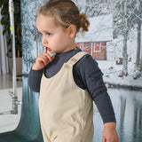Ramsitos Corduroy Romper Beige