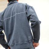 Flow Hoodie Line Dark Navy