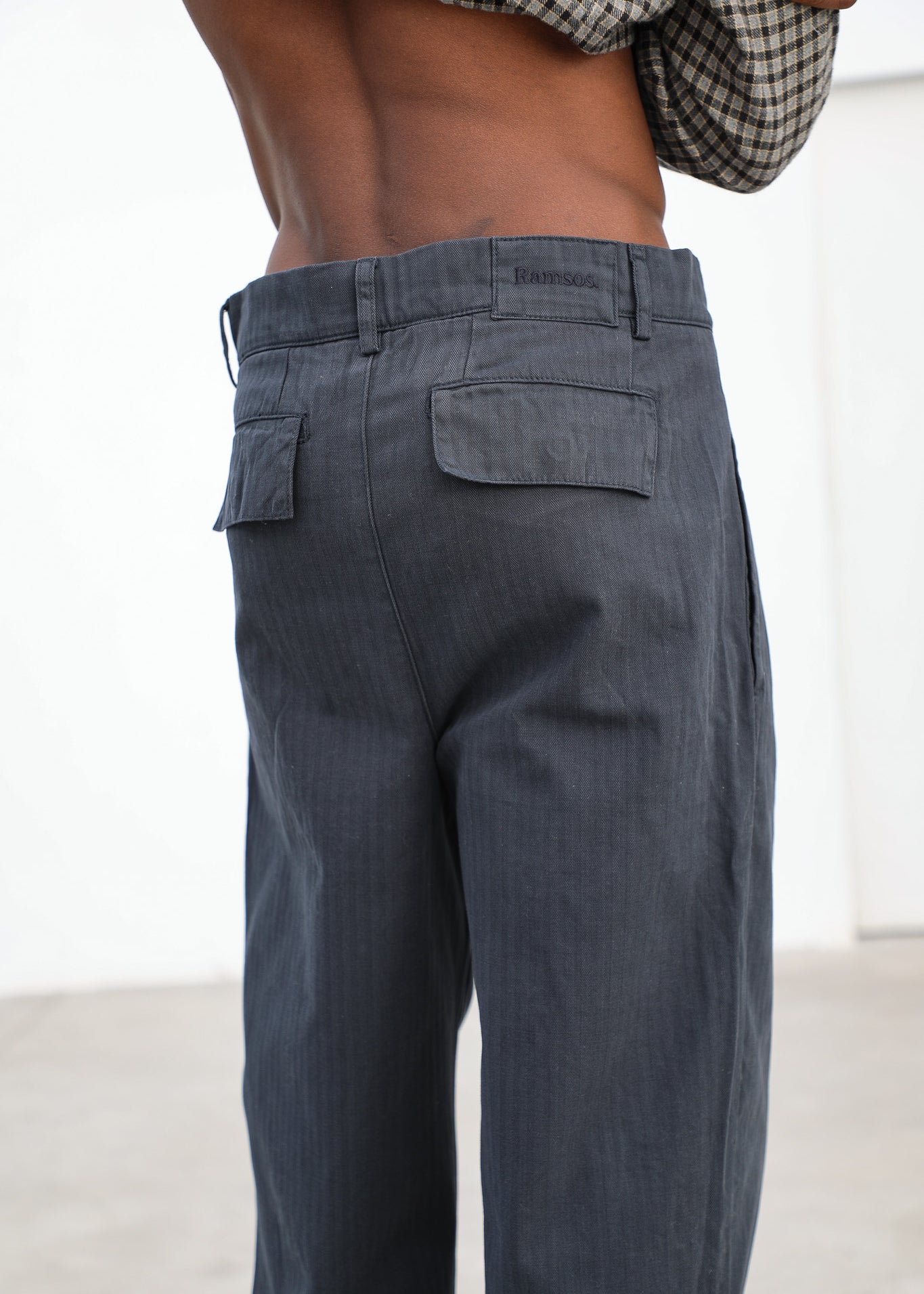 Retro Comfy Pants Navy