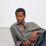 LIMITED EDITION - Square Modern Shirt Grey & Yellow