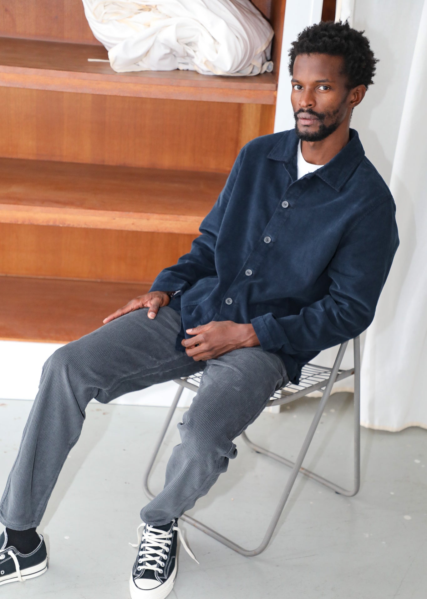 Corduroy Jacket Navy